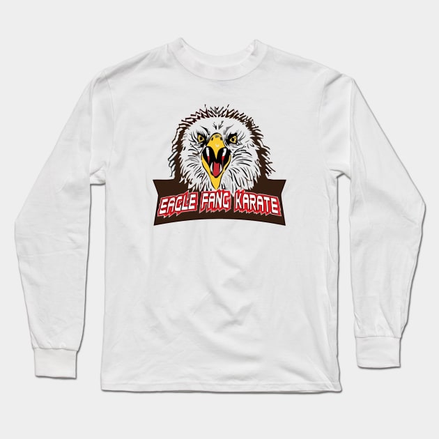 eagle fang karate Long Sleeve T-Shirt by Verge of Puberty